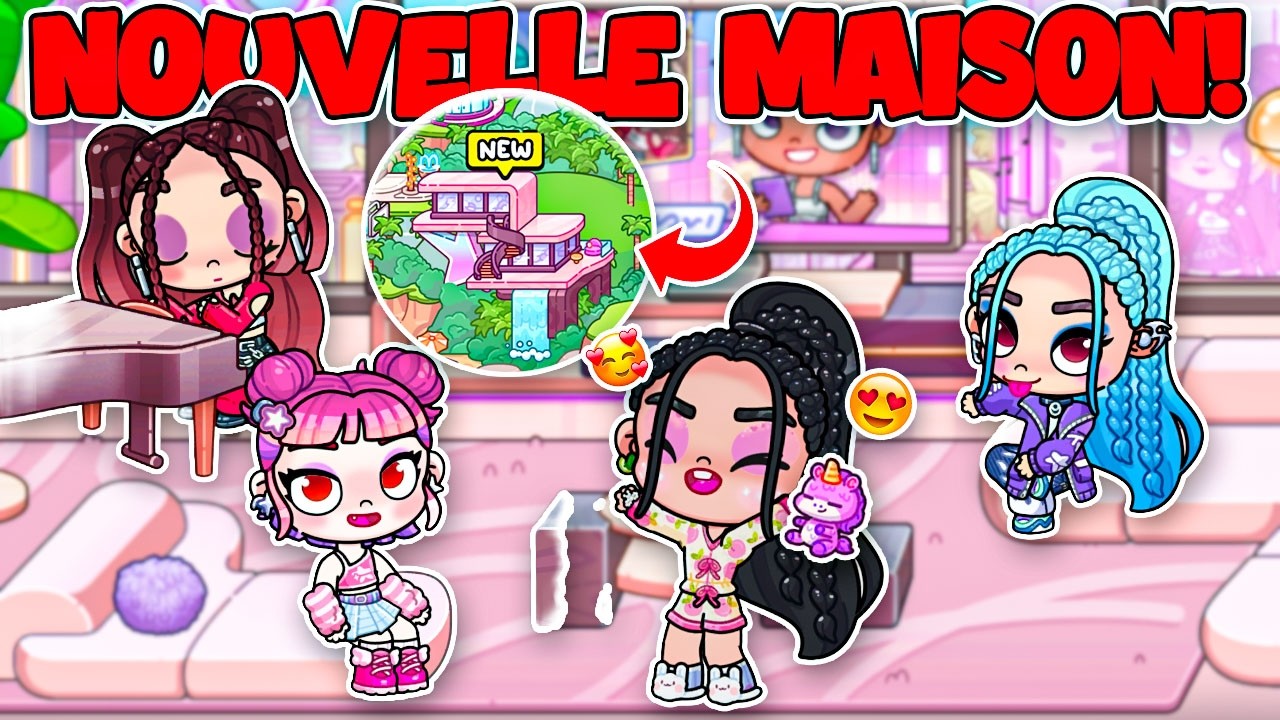 JE DÉCOUVRE LA NOUVELLE MAISON DES KPOP DANS AVATAR WORLD ! MISS QUEEN 👑