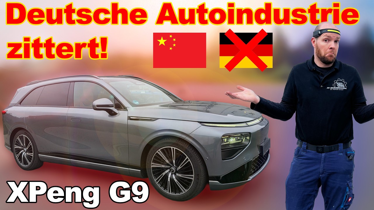 XPeng G9 zerlegt die deutsche Konkurrenz!