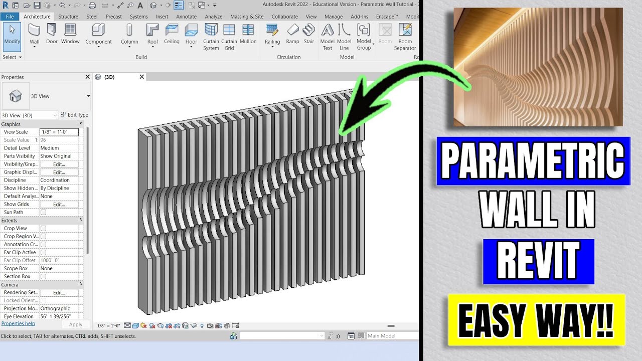 Revit Basics: Creating Parametric Walls the Simple Way