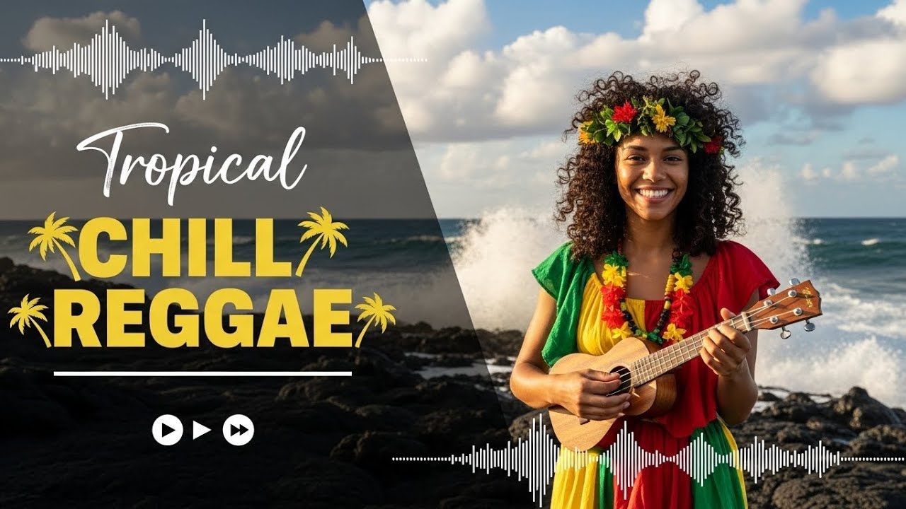 Reggae Island Mix 🌊 Feel Good Tropical Vibes to Relax & Work