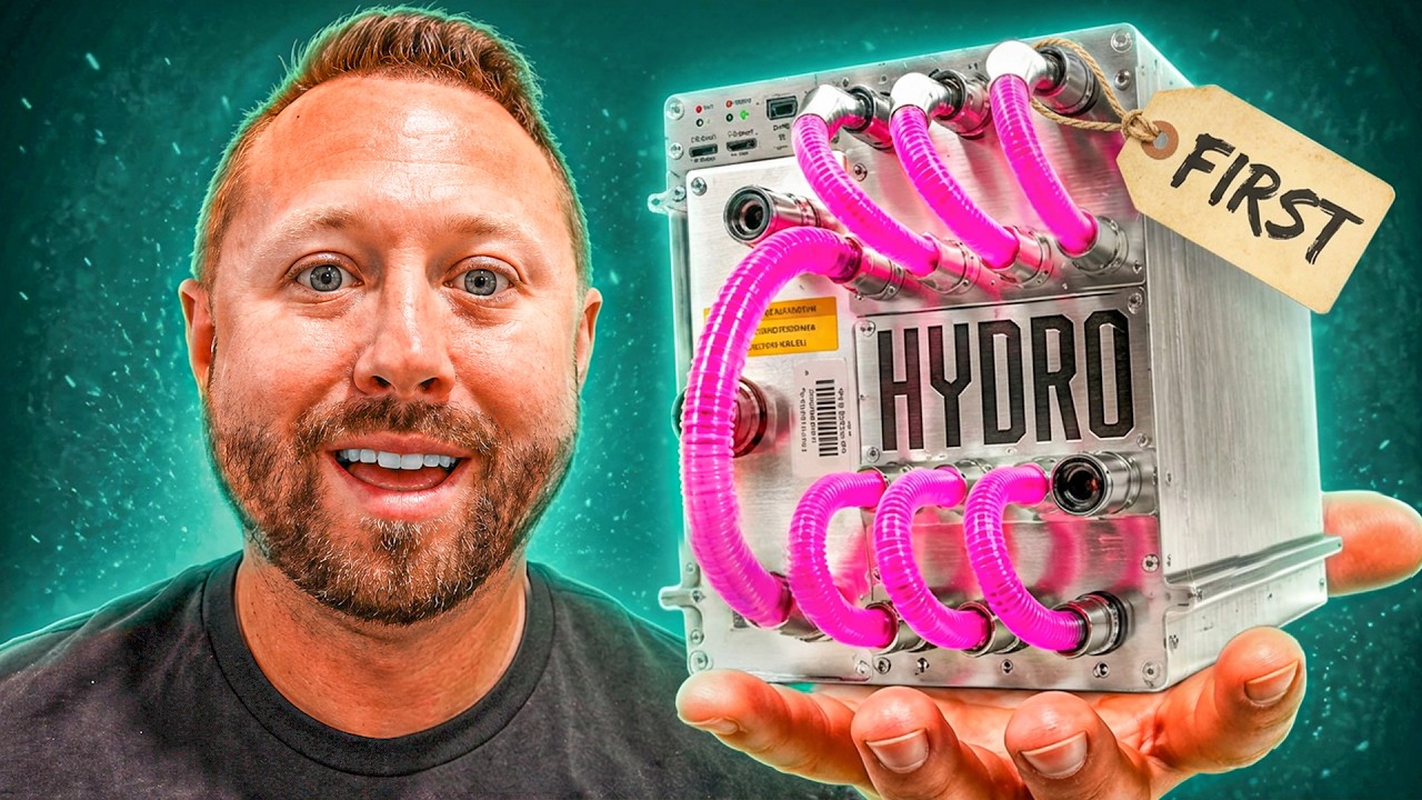 I Bought my First HYDRO BITCOIN Miner!