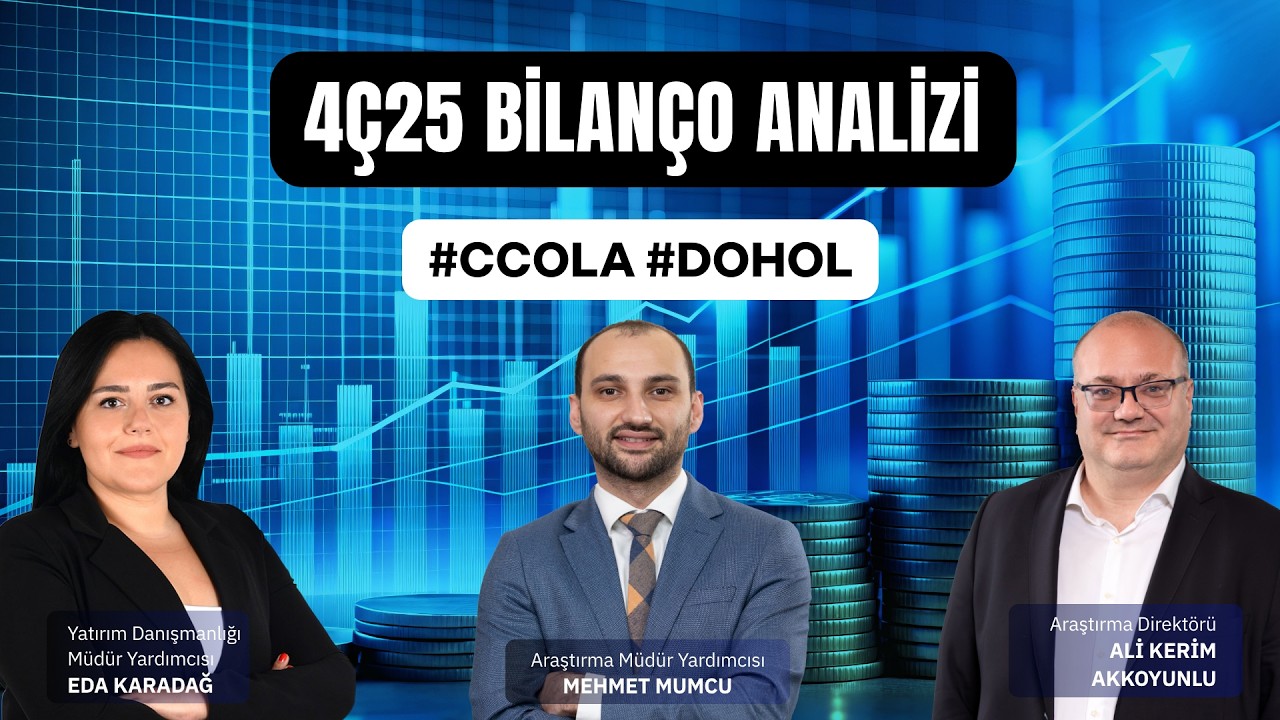 Bilanço Analizi #CCOLA #DOHOL