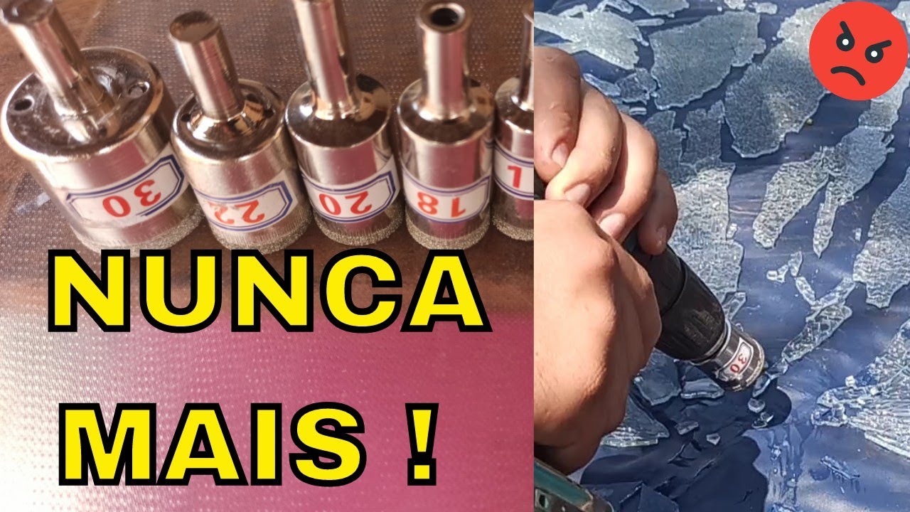 serra copo para vidro