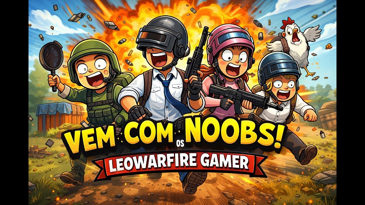 Nosso Squad é Tão Noob no PUBG que o Jogo Pediu Desculpa 😂”