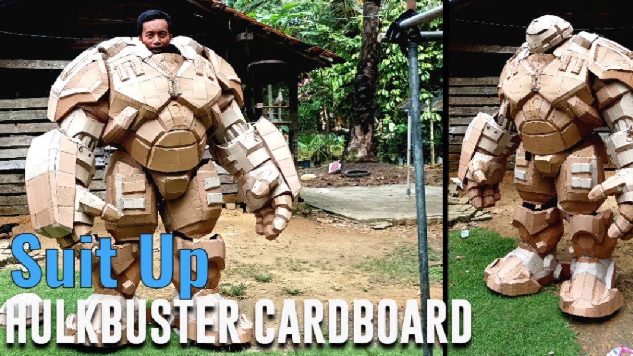 HULKBUSTER CARDBOARD SUIT UP