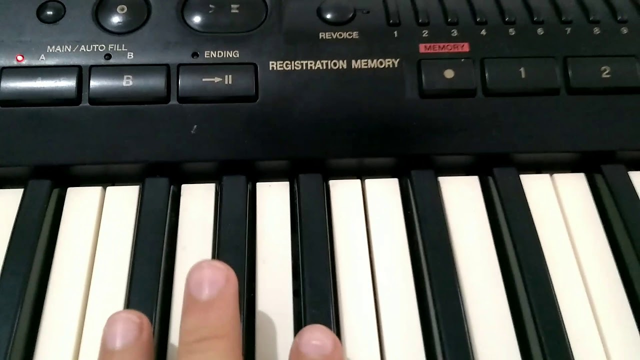 COMO PROGAMAR RITMOS NO TECLADO YAMAHA PSR 630