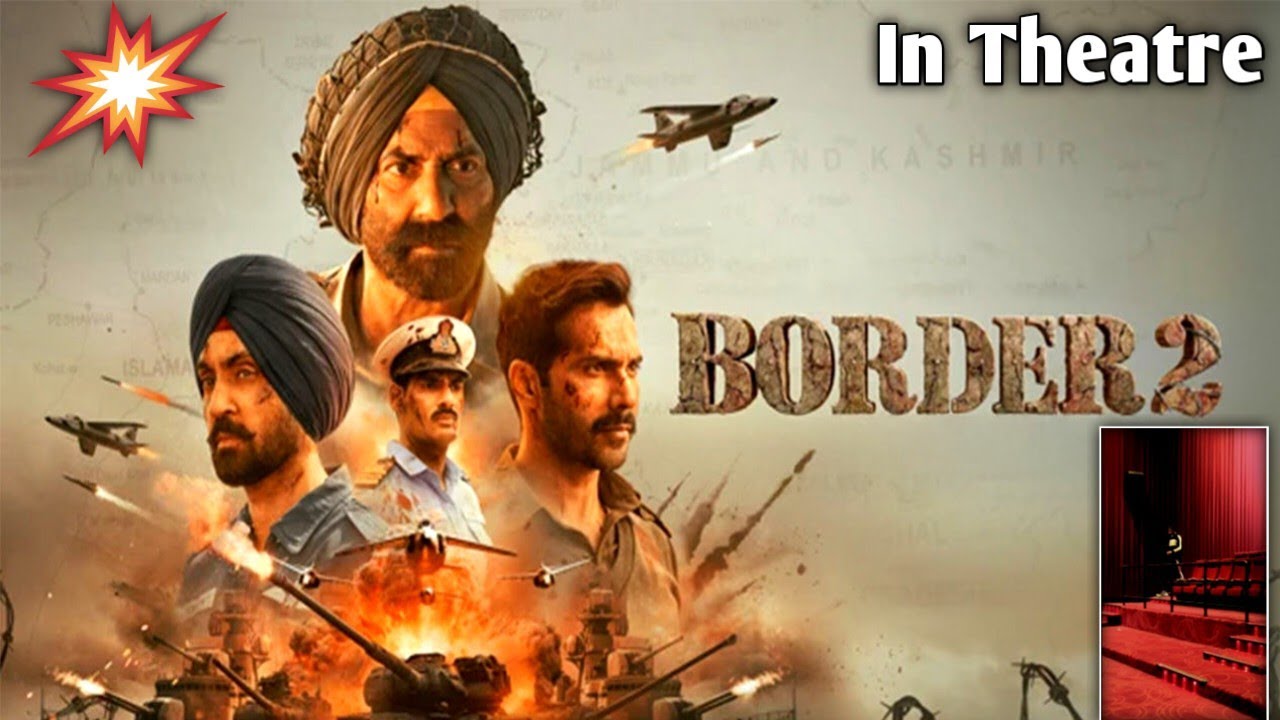 Border 2 Movie Dekhne Gye Theatre Mei 😍 |Review✅