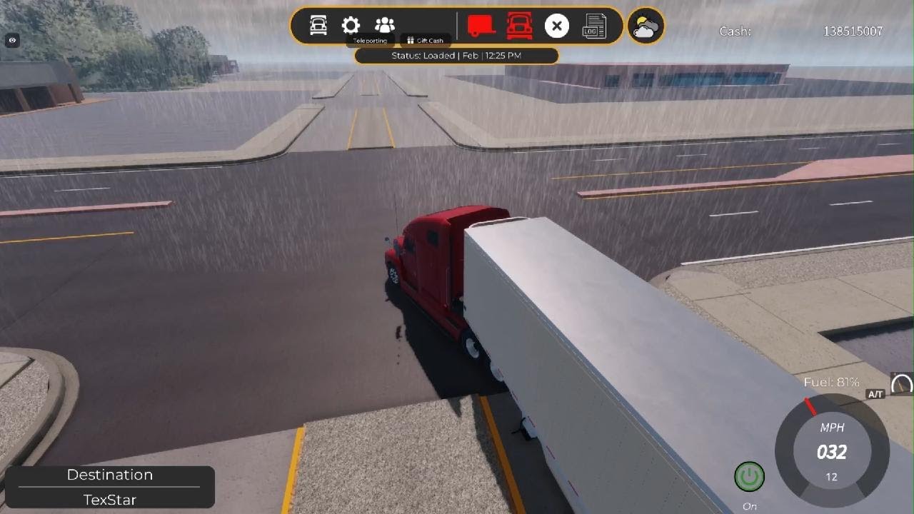 DELIVERY INDUSTRY Roblox | OLD TULSA P3 |TRUCKING IN RAIN 