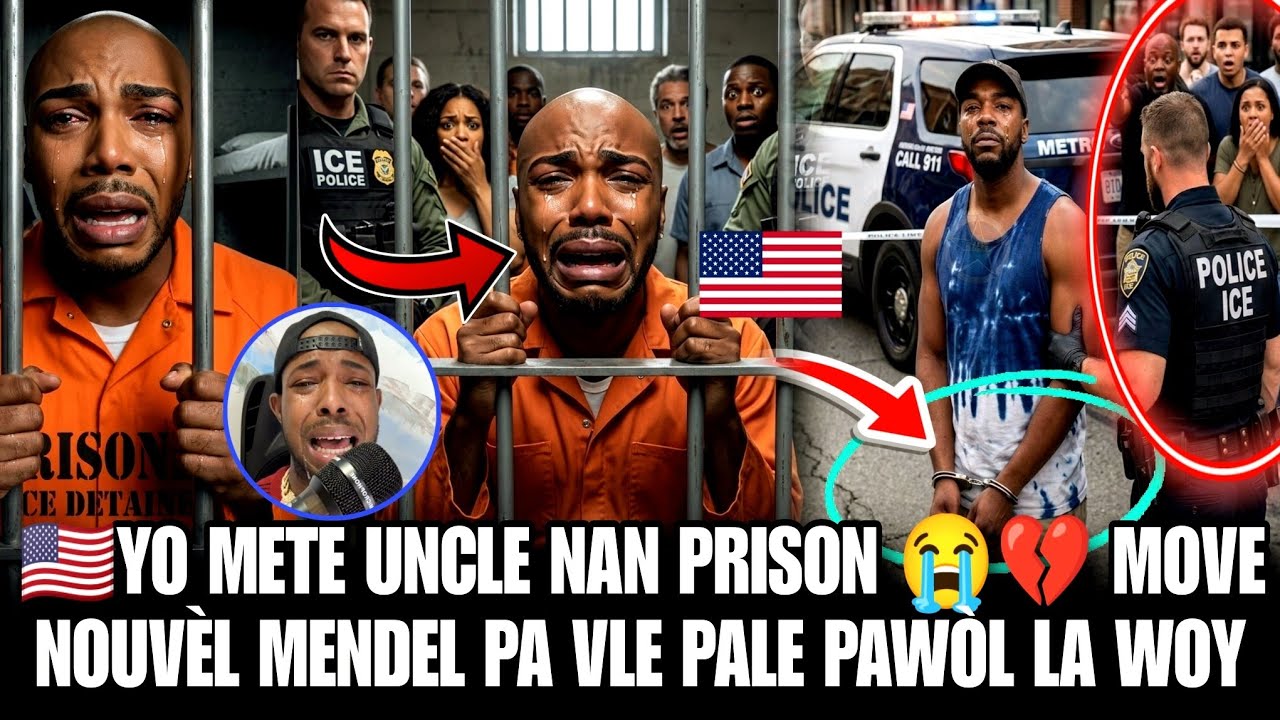 UNCLE KENDJI NAN PRISON 😭💔 MOVE NOUVÈL MENDEL PA VLE PALE PAWÒL LA ANMWEY SEZISMAN FÈT 