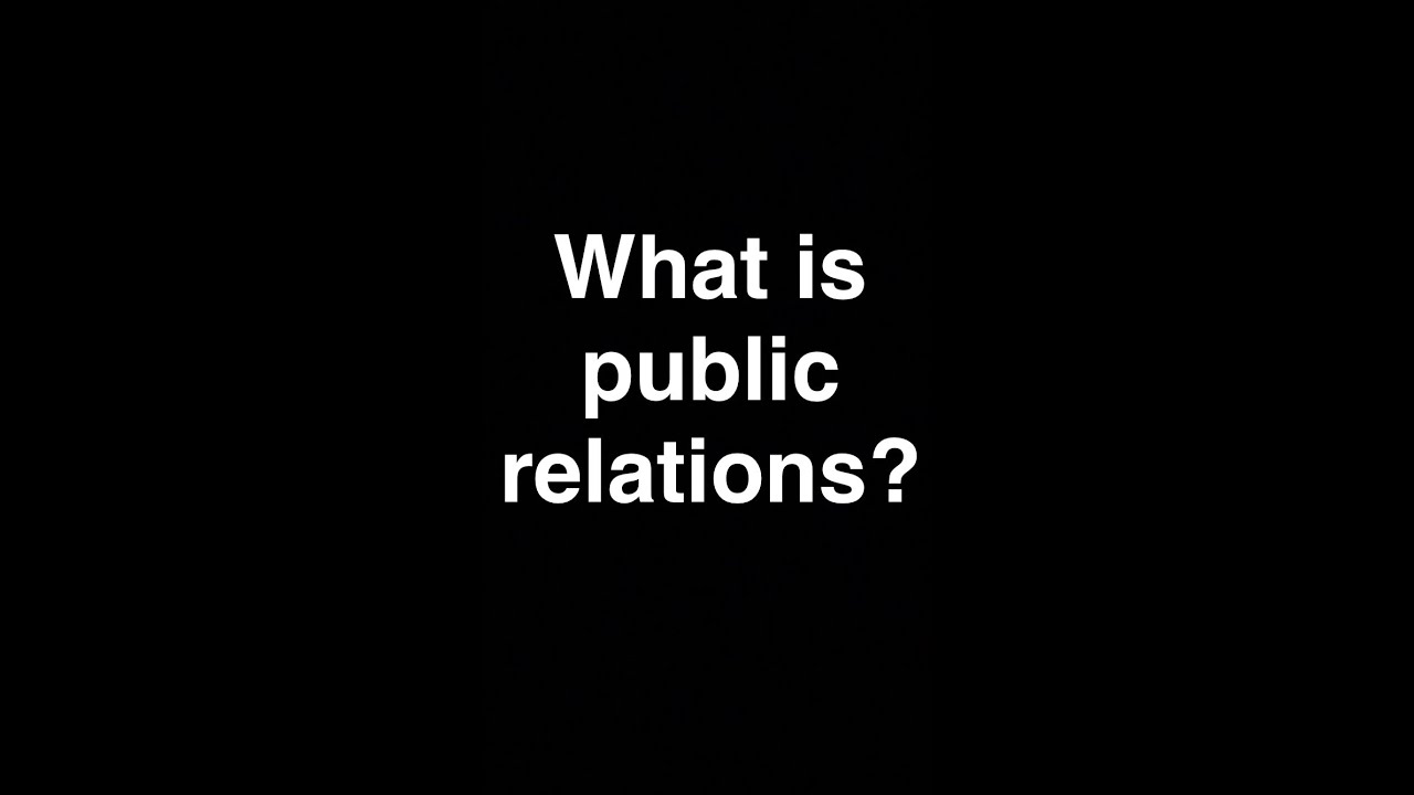 What is PR video