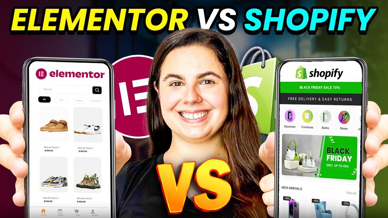 Elementor против Shopify | Что лучше для SEO и масштабирования в 2026 году?