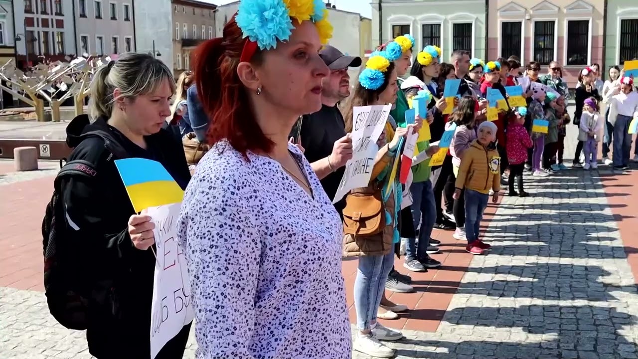 Ukraińcy z Bytowa dziękują