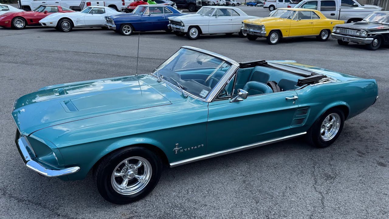 Test Drive 1967 Ford Mustang Convertible SOLD $30,900 Maple Motors #3137