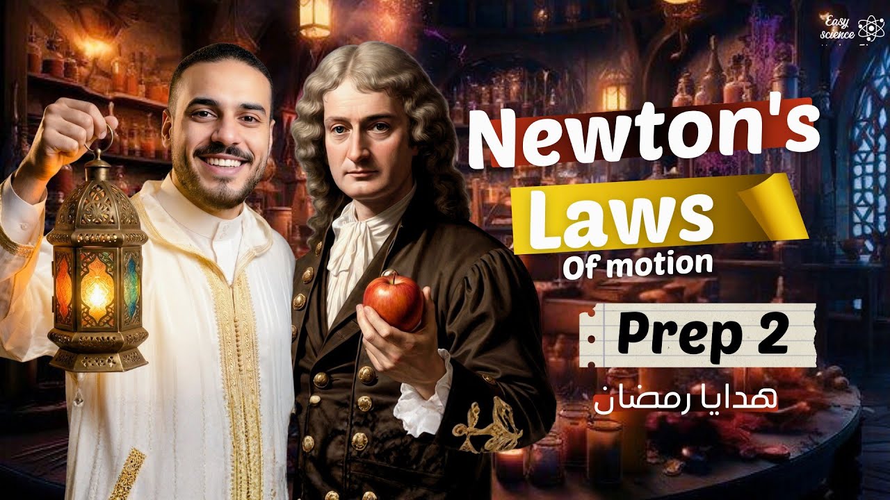 #science #prep2 unit 2 lesson 1 Newton's laws ساينس تانية اعدادي الدرس الرابع قوانين نيوتن للحركة 
