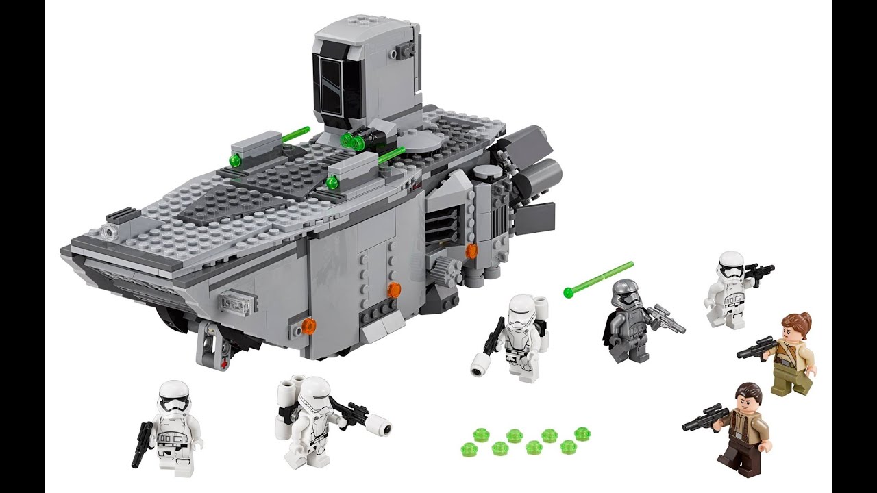 LEGO Star Wars First Order Transporter Review! 75103