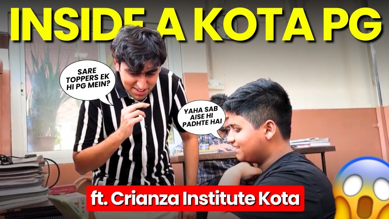 Raiding a PG in KOTA | Student Life In Kota | Facilities, Food and more