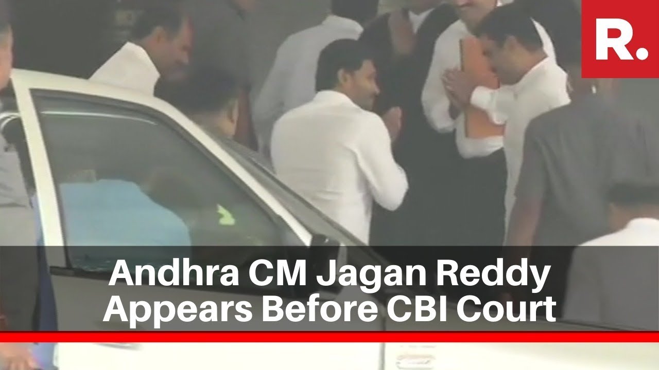 Andhra CM Jagan Appears Before CBI Court In Alleged Disproportionate Assets Case