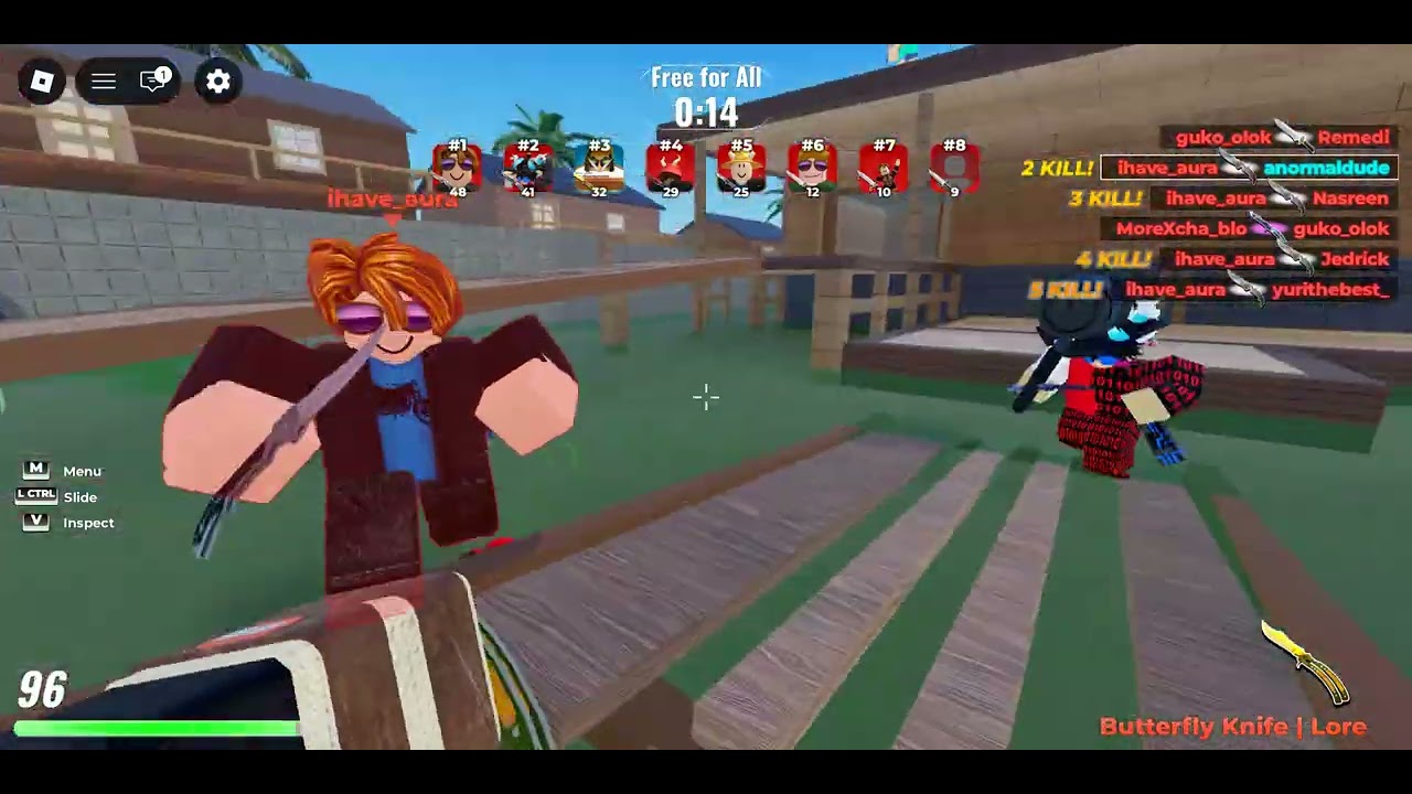 KNIFE ARENA ME DOMINATER