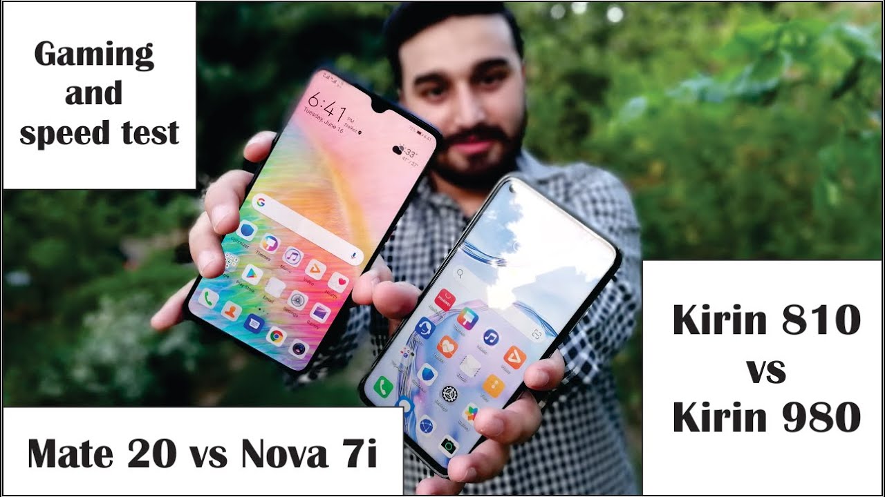 Huawei Nova 7i Vs Huawei mate 20 Speed test/Kirin 810 Vs Kirin 980 Comparison/Which one is faster