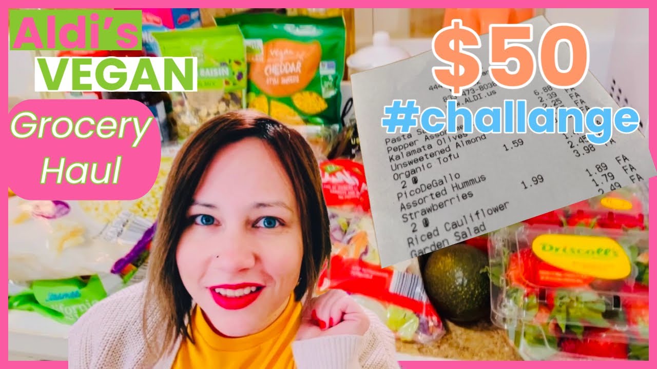 Aldi Vegan Grocery Haul | Budget Friendly Meal ideas | March, 2024