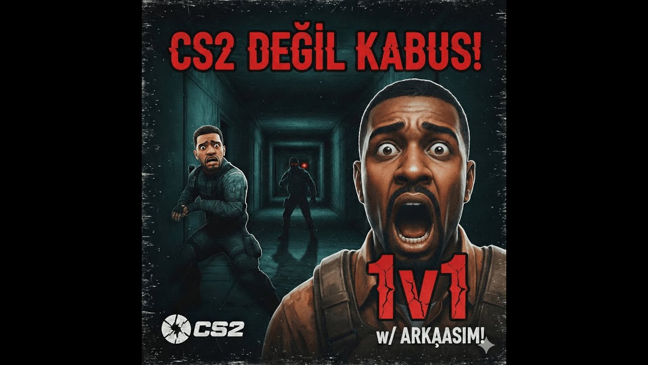 BURADAN ÇIKIŞ YOK! CS2 Korku Haritasında Mahsur Kaldık (1vs1)