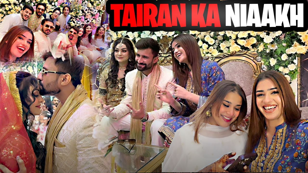 TAIRAN KA NIKKAH 😍 KASHAF KE SHADI NEXT MONTH HAI 😂