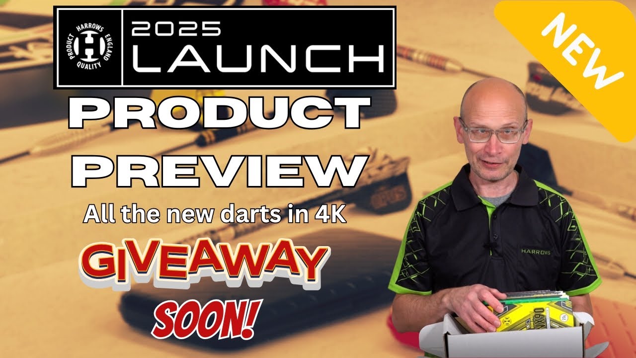 Harrows Darts 2025 Product Launch Preview Check Out All The New Darts