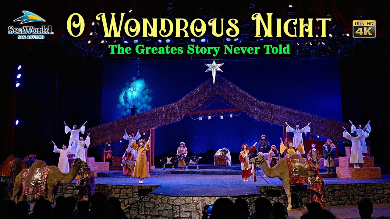 O Wondrous Night Full Show 4K SeaWorld San Antonio 2024 12 19