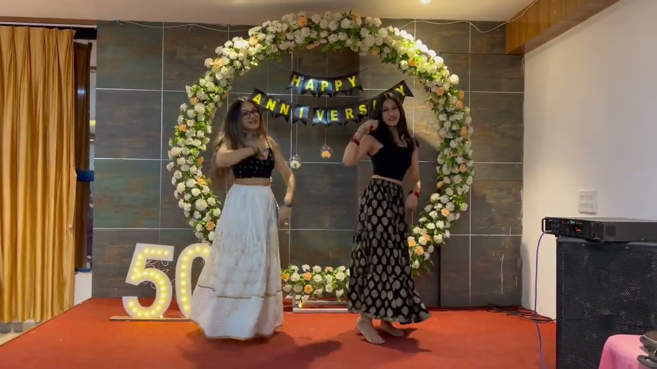 Aaj Sajeya song dance for grandparents 50th anniversary ❤️.