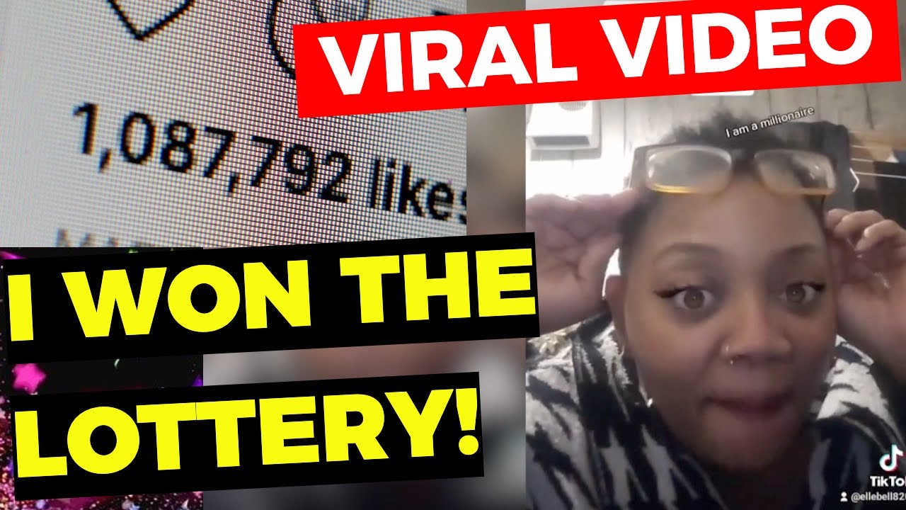 I WON THE LOTTERY! TikToker Video Goes VIRAL!!