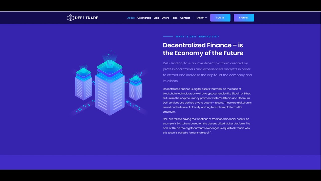 DefiTrading.ltd: обзор и отзывы [Кэшбэк 2,5%]