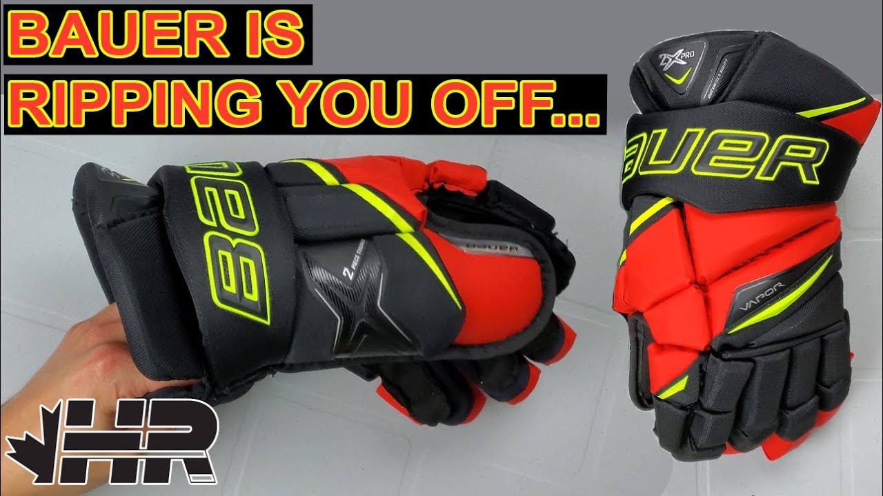 Bauer вас обманывает... Хоккейные перчатки Bauer Vapor 2X Pro Обзор Snap Shot