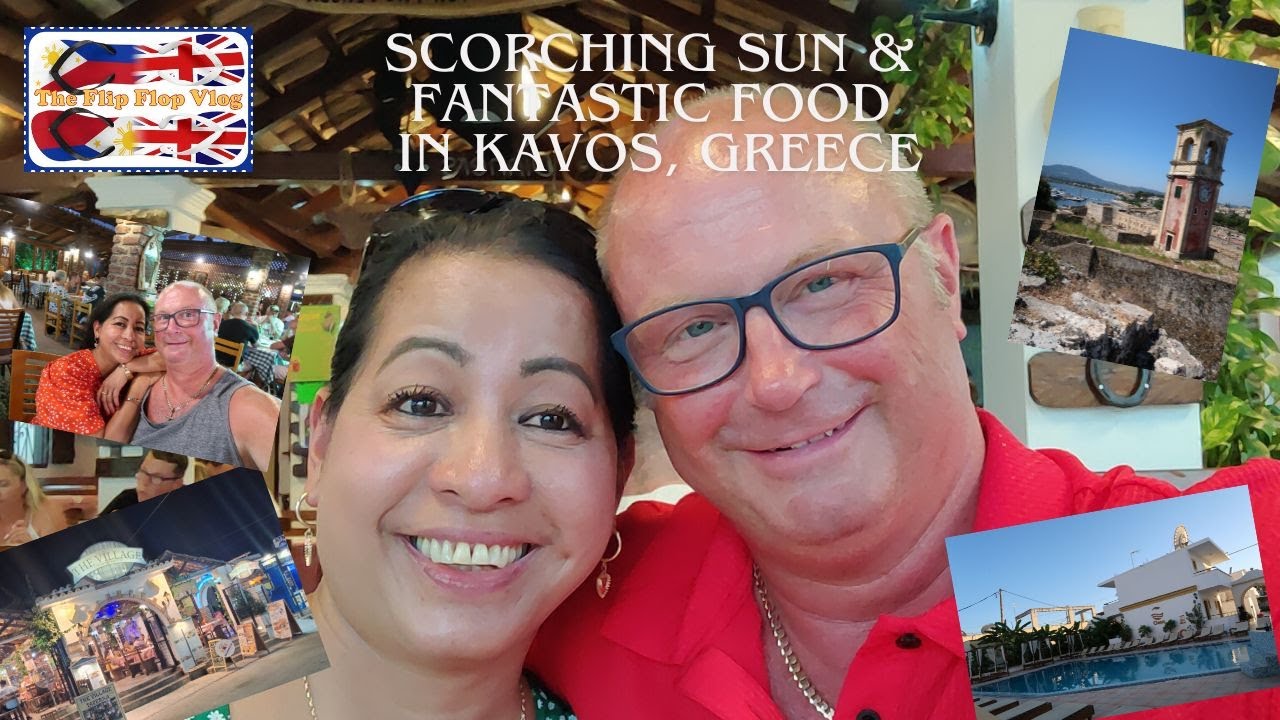 Scorching Sun & Fantastic Food - The arrival in Kavos, Corfu (Part 1)
