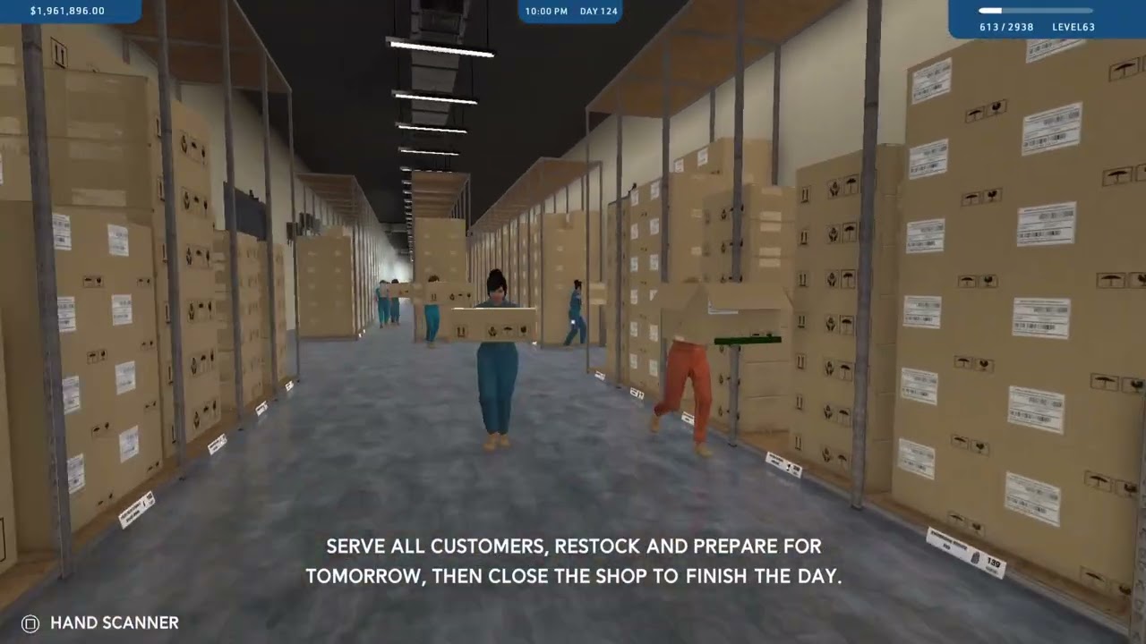 HyperMarket Simulator store level 63