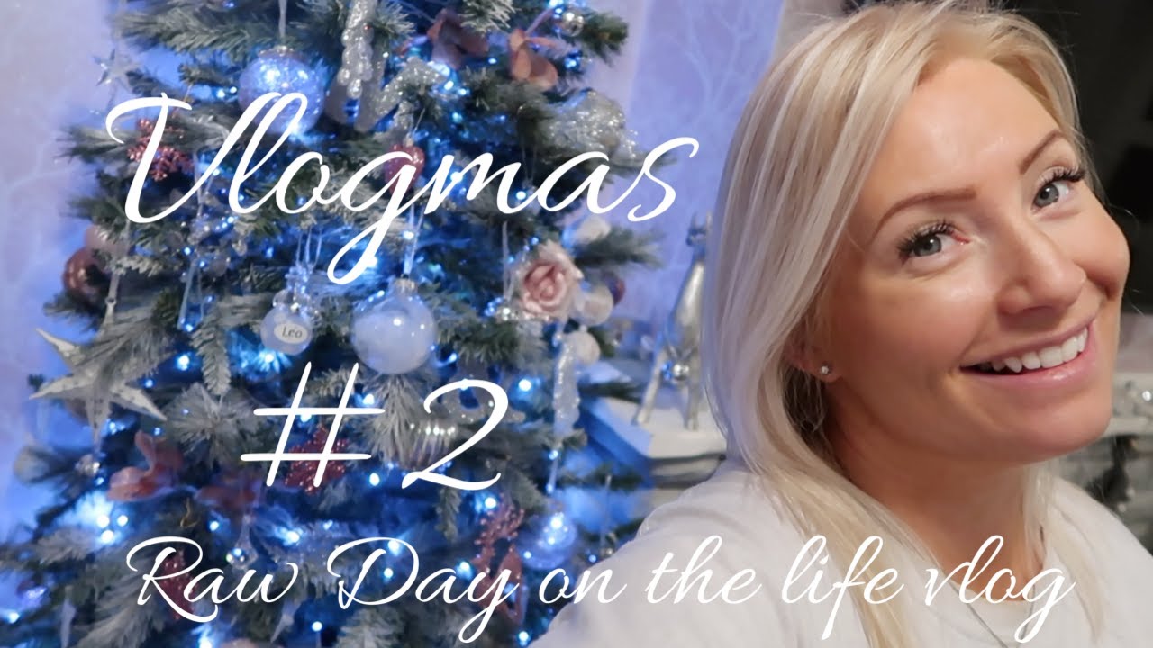 VLOGMAS # 2 - RAW DAY IN THE LIFE | I DYED MY HAIR WITH BOX DYE!!! | BEING MRS DUDLEY