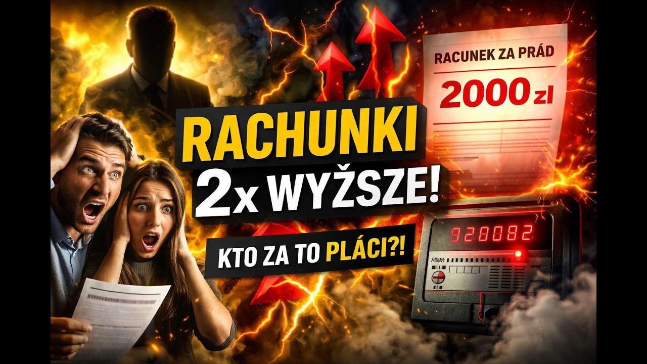 Polacy płacą najwięcej?! - RACHUNKI 2x WYŻSZE?!