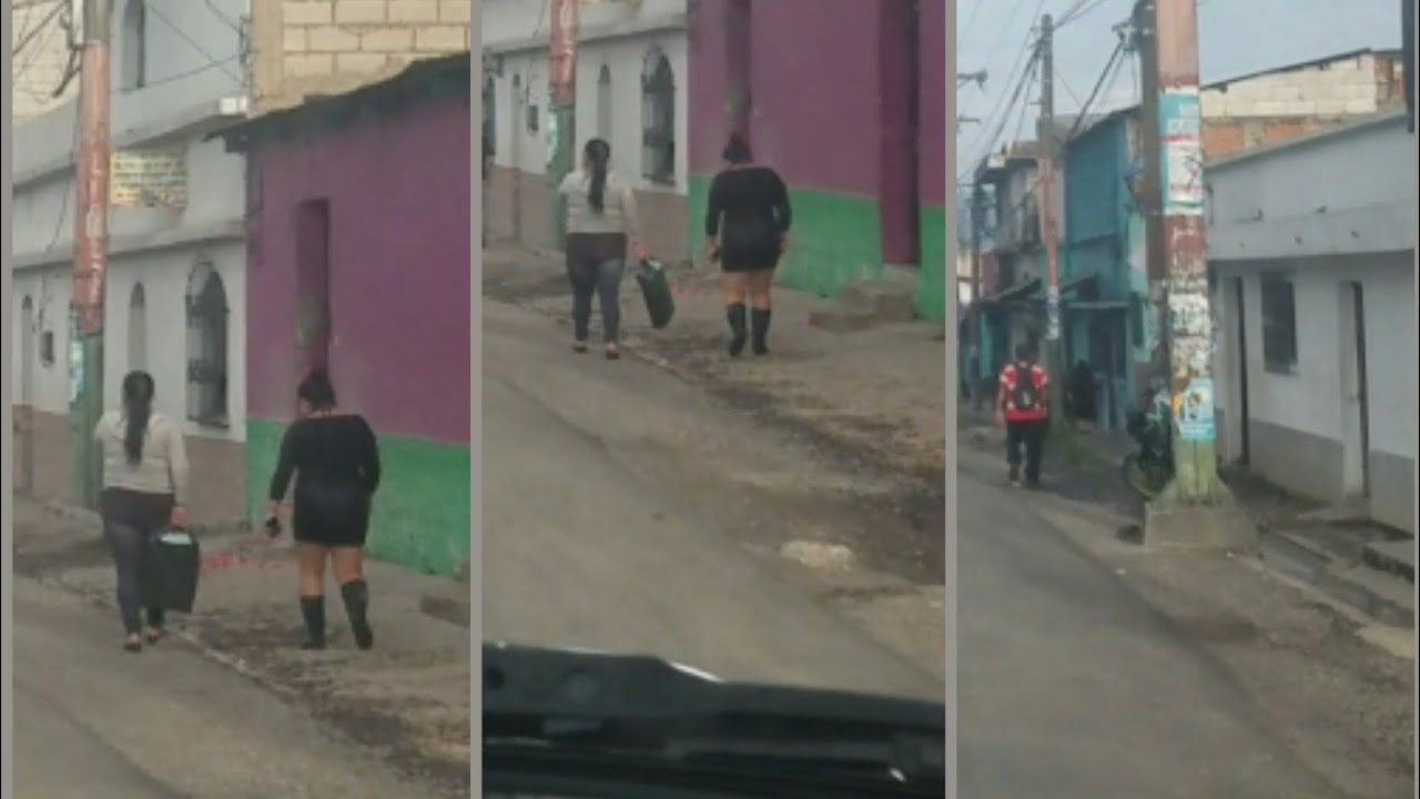 CHIMALTENANGO  RECORRIENDO LAS CALLES DE CHIMALTENANGO Y LAS CHICAS