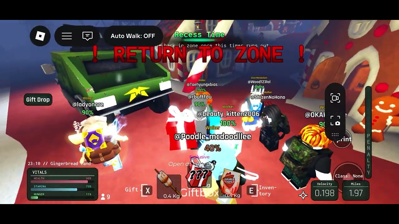 Walk or die (Roblox)