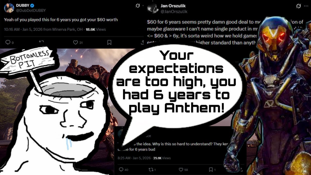EA Fanboys DEFEND Anthem Shutting Down