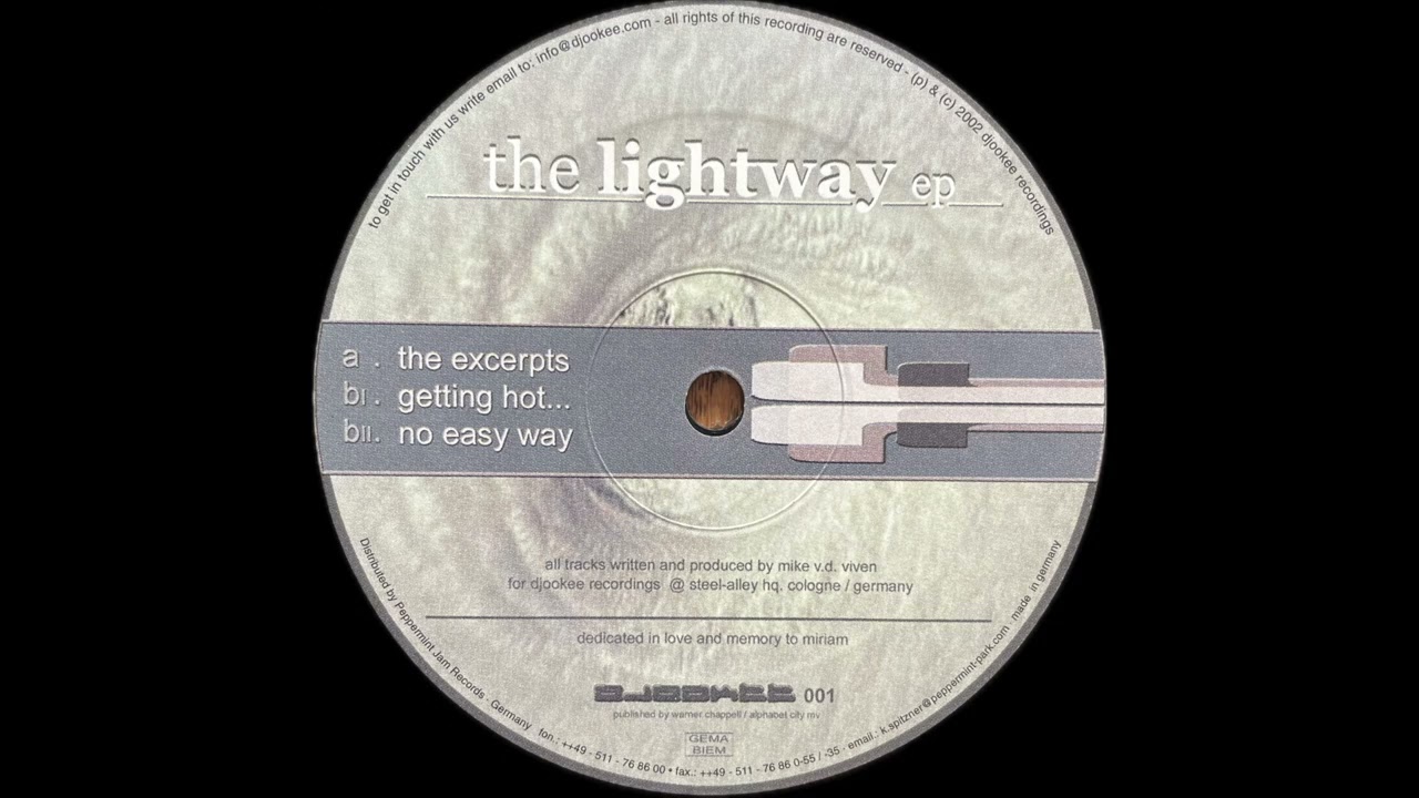 Mike v. d. Viven - The Excerpts [Djookee Recordings]