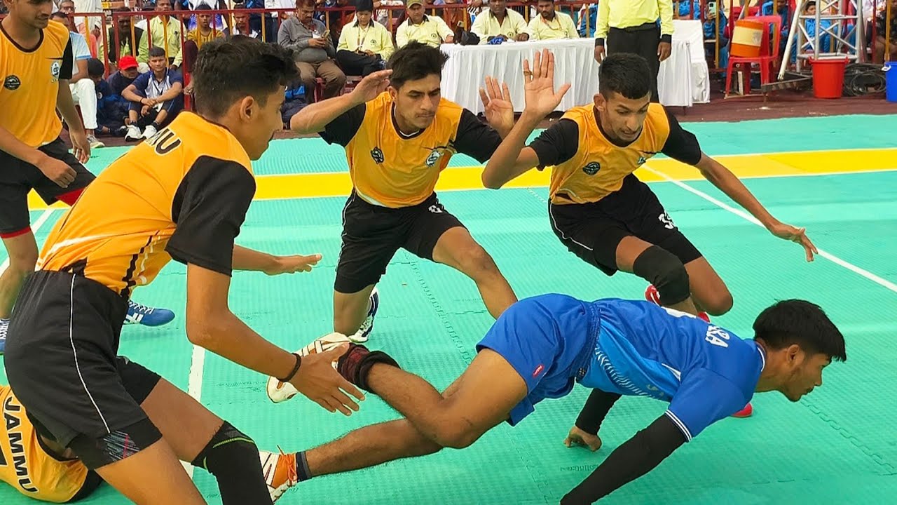 Jammu Kashmir vs Triripura Boys 68th National Kabaddi Championship 2024 live