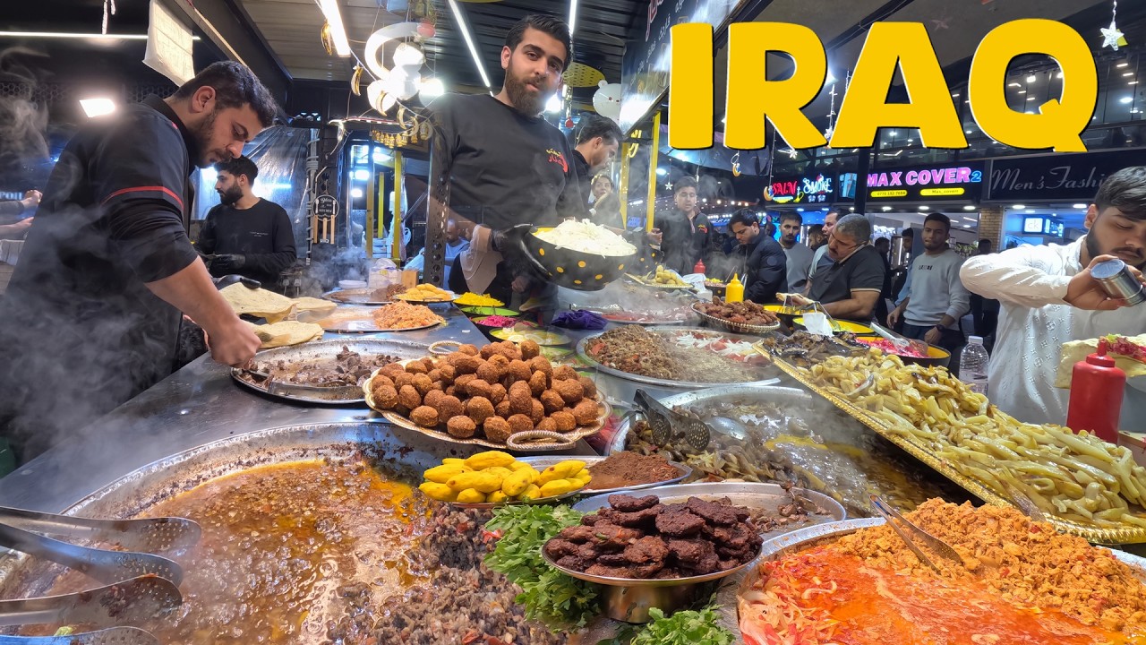 Курдистан! Удивительная уличная еда за $1 в Слемани 🇮🇶 ИРАК
