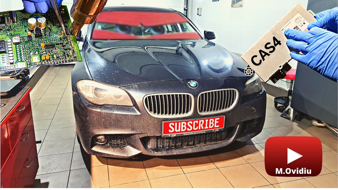 diagnose with ISTA an BMW f10 that won't go to sleep, after a Short Circuit !