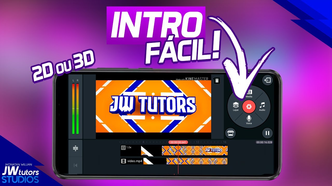 Como Fazer Intro em qualquer Celular (Criar Intro pelo Celular)