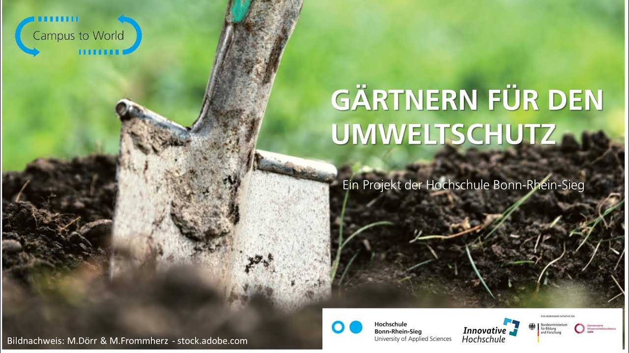 G&auml;rtnern f&uuml;r den Umweltschutz DIY-Workshop 1: Gesunder Garten &ndash; Bodenfruchtbarkeit verbessern
