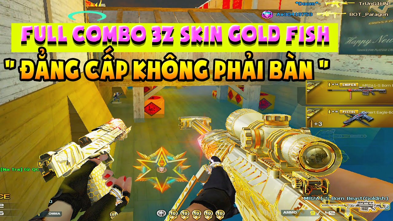 ► Bình luận Đột Kích - Full Combo 3Z skin 