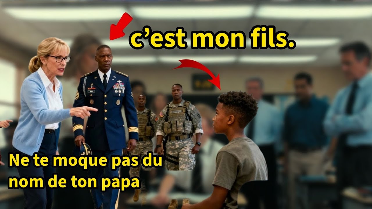 Il a été traité de menteur… jusqu’à ce que son père, un général 4 étoiles, intervienne ! »