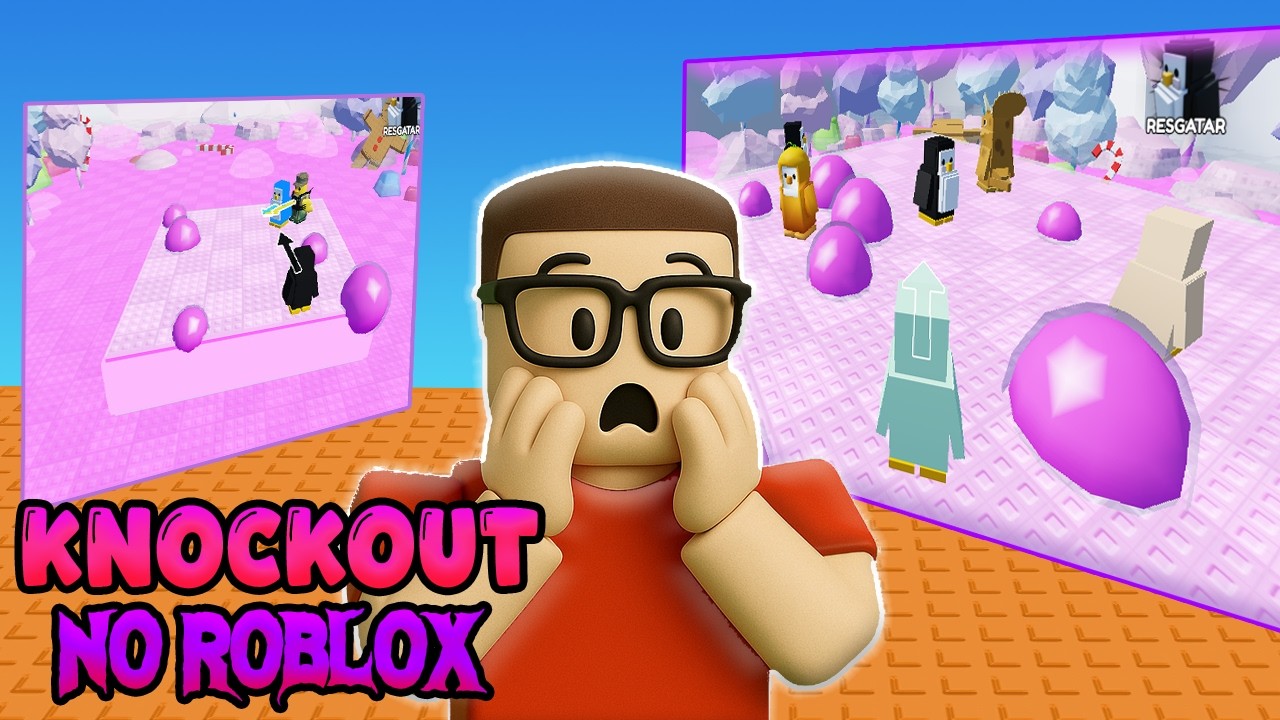 O MAIOR DUELO DE PINGUINS NO ROBLOX! KNOCKOUT!