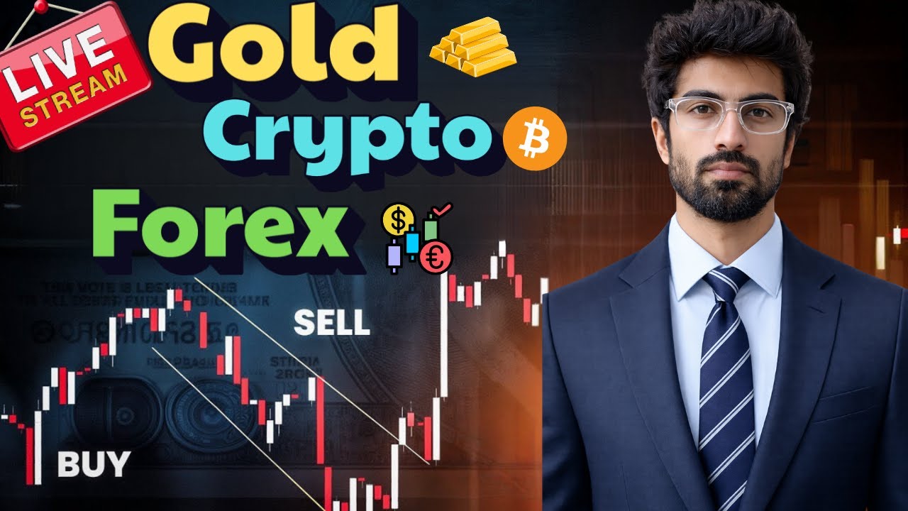 🔴 Live Gold &  Crypto  Analysis. 18  June   2026  |  #xauusd  #forex  #gold   #xauusd