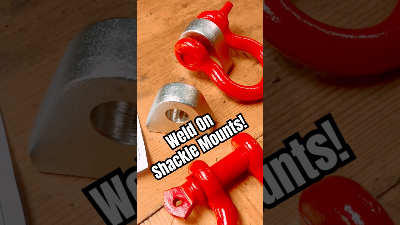 @amazon Shackle Mounts Add more Versatility to your Custom Bumper! #jeep #offroad #amazon